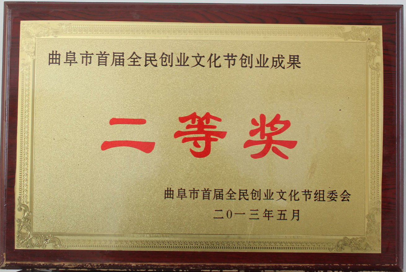 创业文化节二等奖